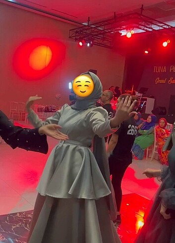 38 Beden yeşil Renk Abiye Elbise