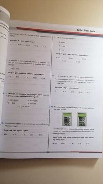  Beden Renk Pik Noktası Yayınları Tyt Matematik Soru Bankası 