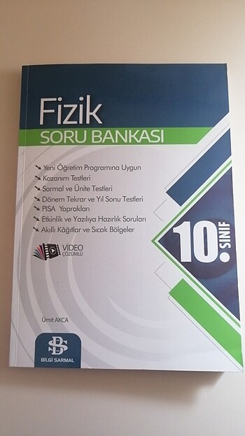 Bilgi Sarmal 10.sınıf Fizik Soru Bankası 