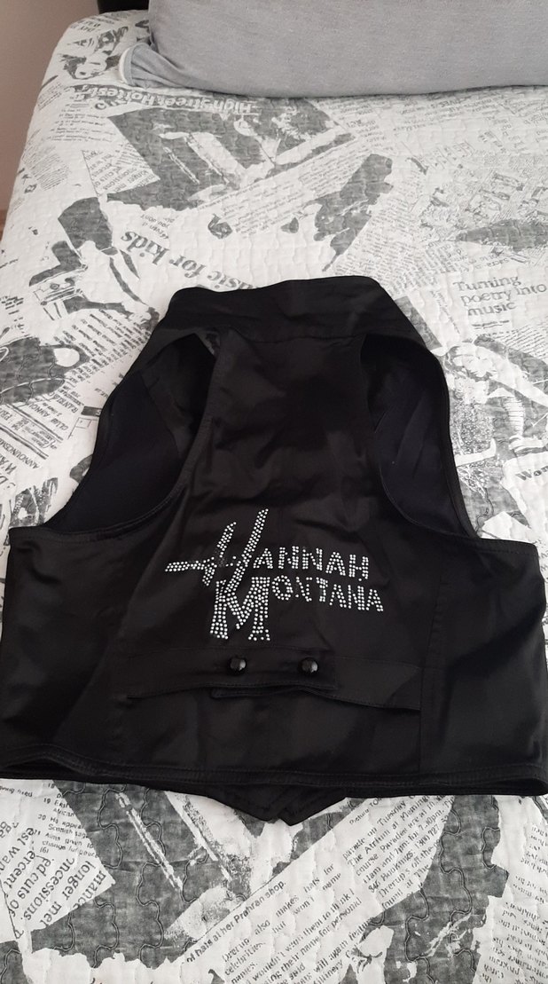 Düğmeli Siyah Gotik Kadın Yelek - Görsel 2