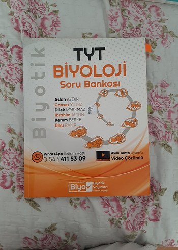 TYT Biyoloji Soru Bankası - Biyotik Yayınları