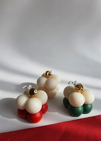 Tasarımcı Mini bubble mum 