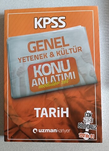 Kpss tarih uzmankariyer konu anlatımı