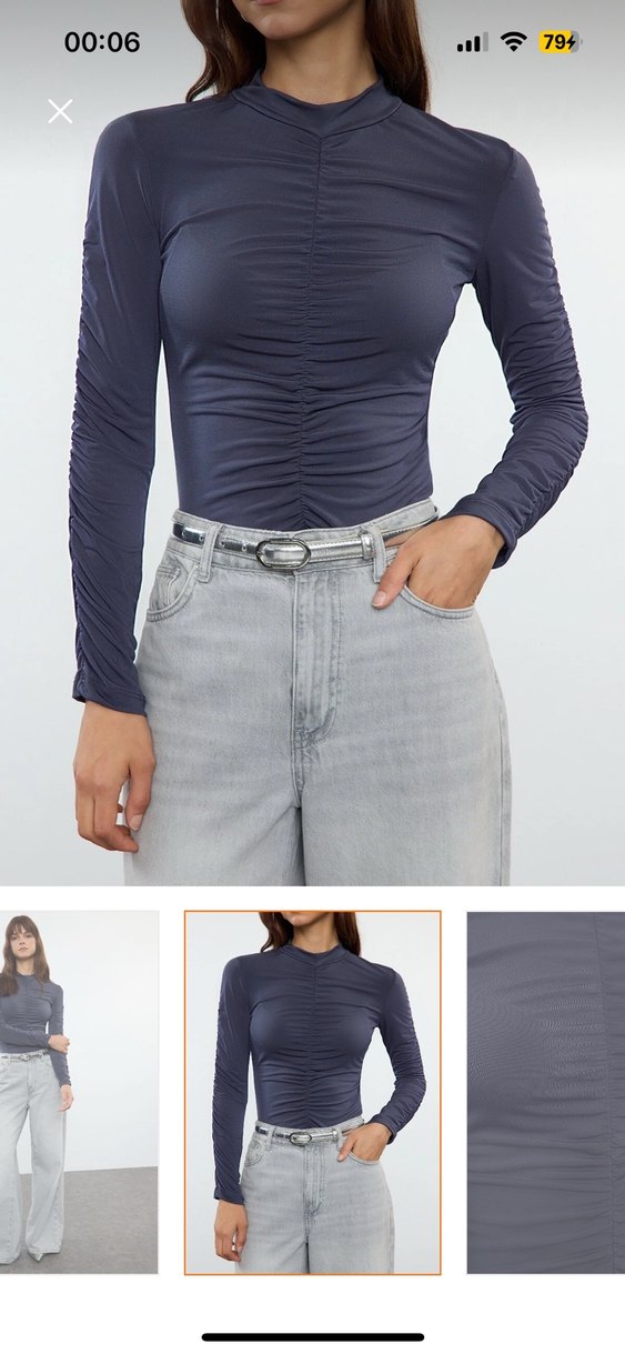 şık bluz - Görsel 3