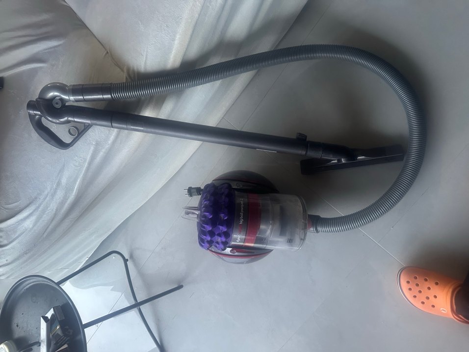 Mor ve Gri Dyson Elektrikli Süpürge - Görsel 2