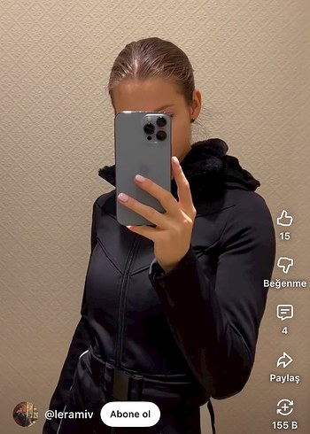 Uzun Kollu Siyah Kemerli Midi Tulum - Görsel 3