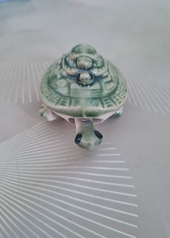 Yeşil Minik Kaplumbağa Biblo - Görsel 2