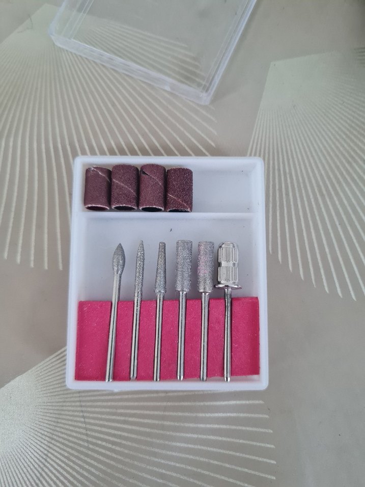 Beyaz Elektrikli Tırnak törpüsü seti - Görsel 4