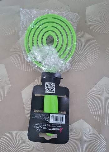 Yeşil Yuvarlak Saç Fırçası - Görsel 2