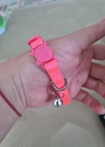 Pembe Renkli Kedi Tasması - Görsel 2