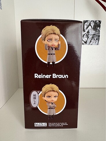  Beden Attack On Titan Reiner Braun Nendoroid