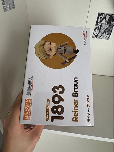  Beden Renk Attack On Titan Reiner Braun Nendoroid