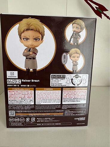  Attack On Titan Reiner Braun Nendoroid