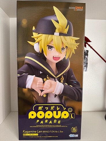 Vocaloid Kagamine Len Pop Up Figure