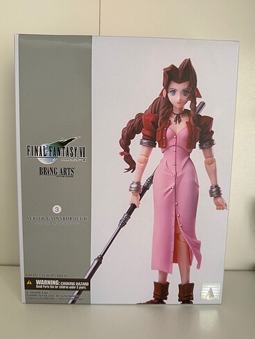 Final Fantasy VII Bring Arts Aerith Gainsborough Action Figür