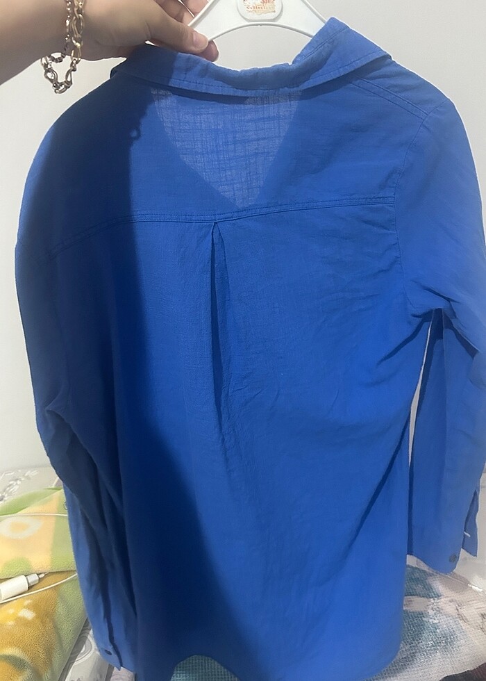 mavi gömlek - Görsel 4