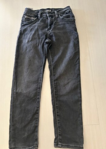 Mavi Jeans Siyah Erkek Çocuk Kot Pantolon - Kemerli, Normal Kesim