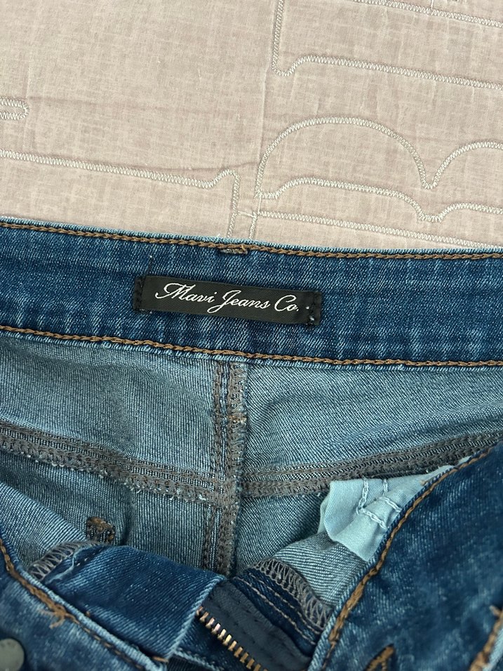 Mavi Rahat Kesim Kadın Kot Şort - Görsel 3