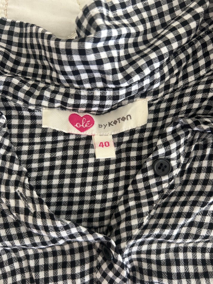 pöti kare elbise koton - Görsel 2