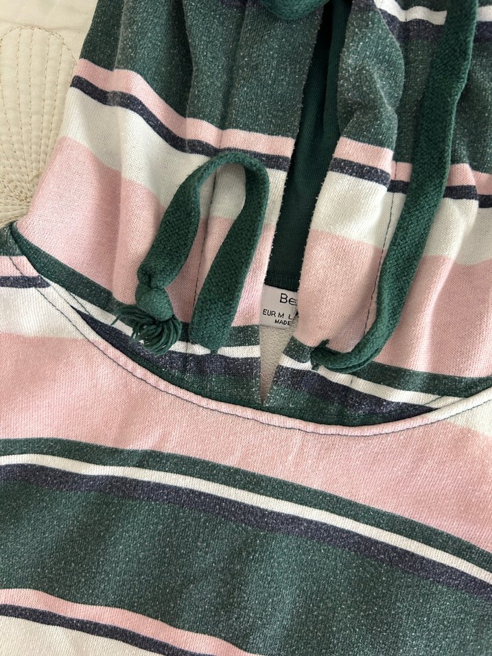 Kızlar için bol kesim kapüşonlu sweatshirt - Görsel 2