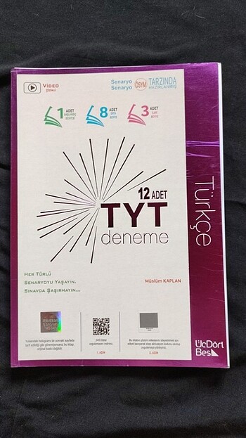 Üç dört beş 12'li Türkçe branş denemesi