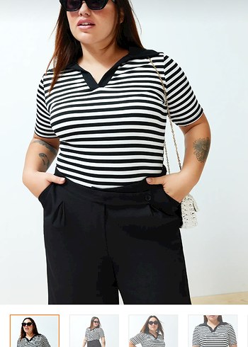 Kadın Siyah Zebra T-shirt