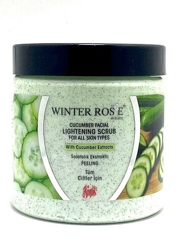 Winter Rose salatalık ekstraklı peeling 500 ml