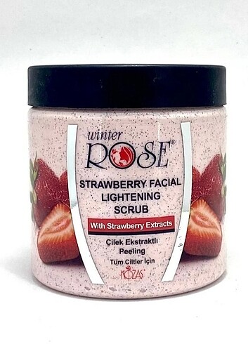 Winter Rose çilek ekstraklı peeling 500 ml