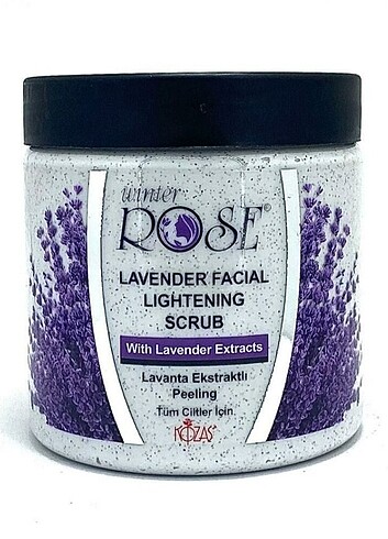 Winter Rose lavanta ekstraklı peeling 500 ml
