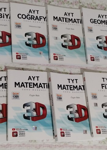 3D Yayınları 0 Test Kitapları