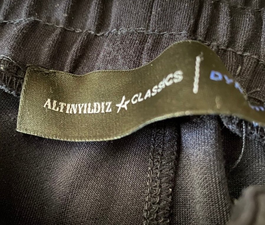 Lacivert Bel Detaylı erkekDenim Eşofman altınyıldız markalı - Görsel 4