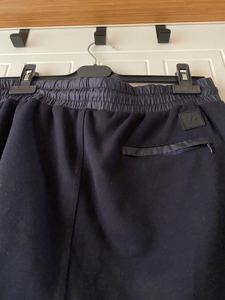 Lacivert Bel Detaylı erkekDenim Eşofman altınyıldız markalı - Görsel 3