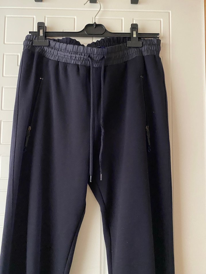 Lacivert Bel Detaylı erkekDenim Eşofman altınyıldız markalı - Görsel 2