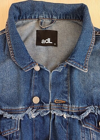m Beden ADL Oversize Kadın Kot Ceket