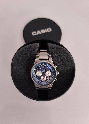 ORJİNAL CASİO EDİFİCE EF-500D KOMPLE ÇELİK KASA KORDON ÇOK ŞIK B