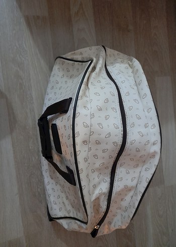 Baskılı Bej Yoga Kayışı - Görsel 4