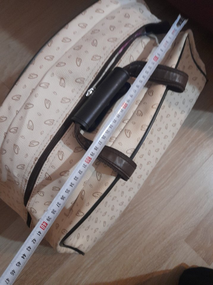 Baskılı Bej Yoga Kayışı - Görsel 2