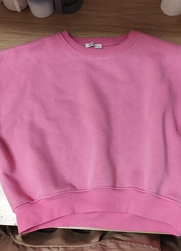 KADIN PEMBE KAZAK CROP
