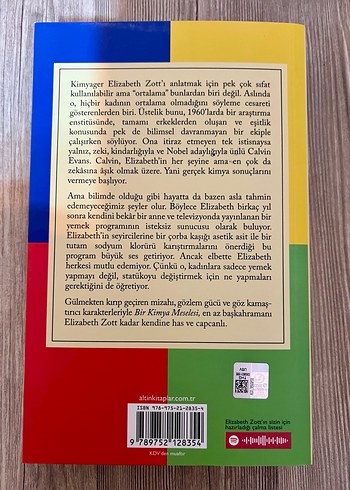  Beden Bir Kimya Meselesi - Bonnie Garmus