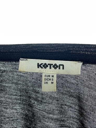 m Beden siyah Renk Koton T-shirt %70 İndirimli.