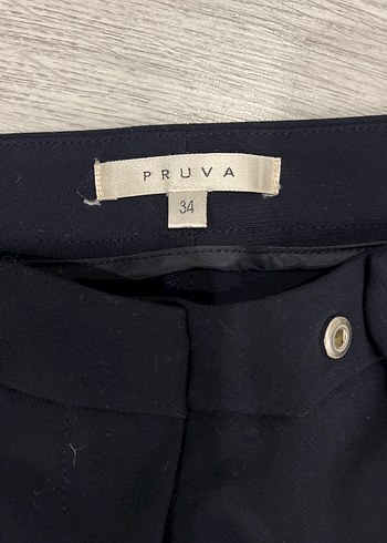 Kadın Lacivert Kumaş Pantolon - Görsel 2