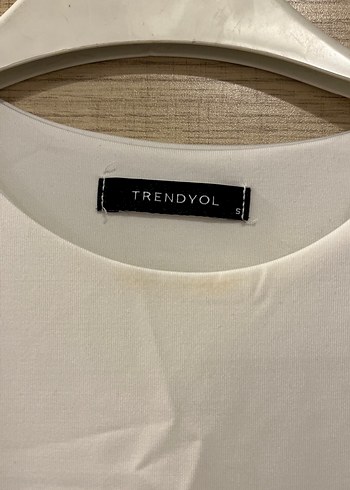 Beyaz Yüksek Yakalı İnce Fit Body - Görsel 2