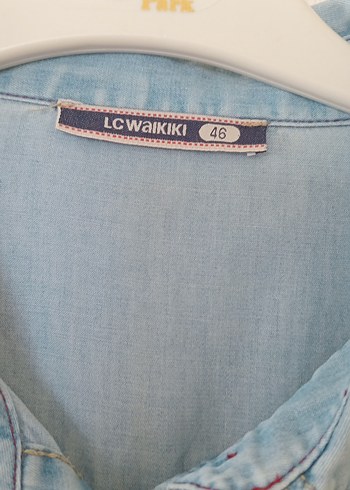 Mavi Denim Kadın Gömlek, Uzun Kollu, Düğmeli - Görsel 4