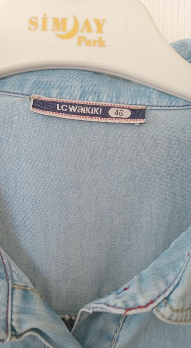 Mavi Denim Kadın Gömlek, Uzun Kollu, Düğmeli - Görsel 4