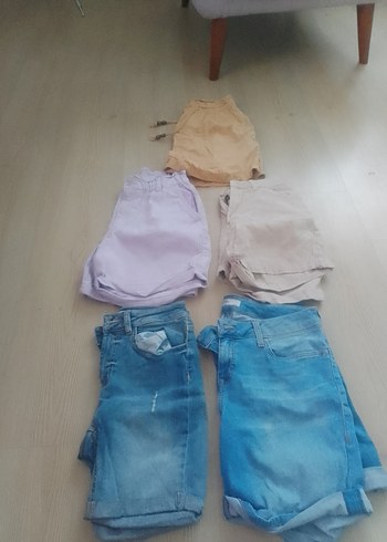 5 farklı şort sadece 100 lira