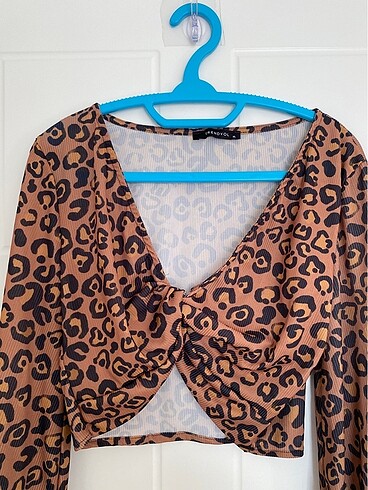 xl Beden Leopar bluz