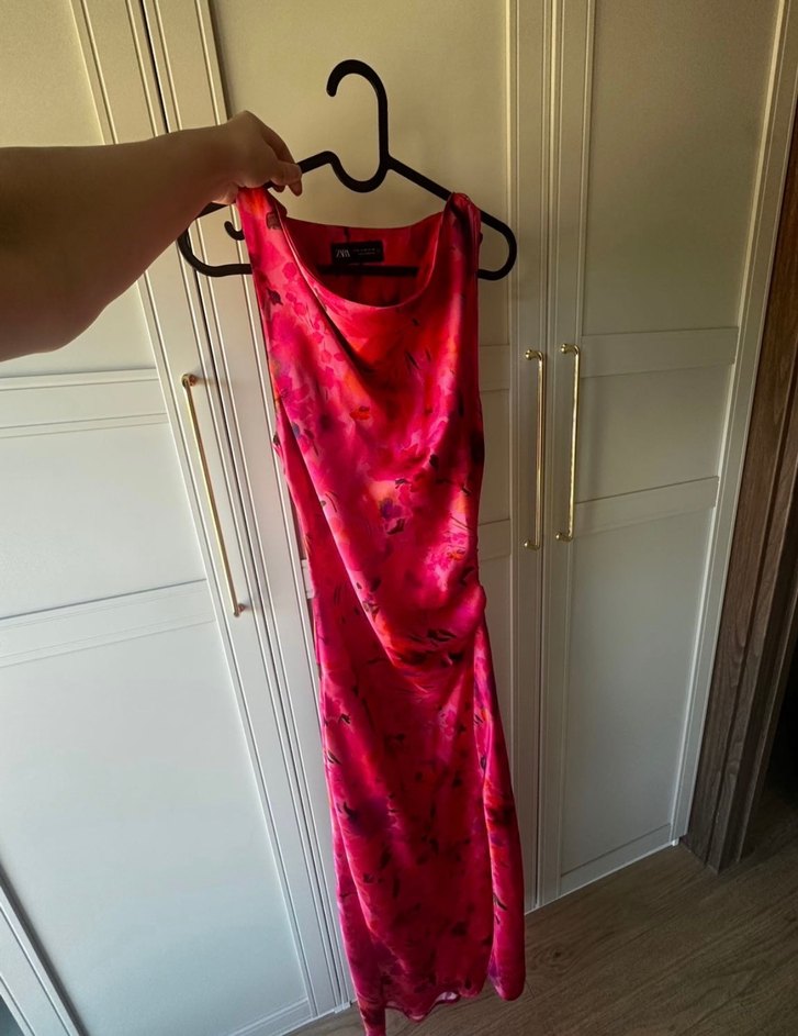 Drape zara elbise 1 kere kullanıldı - Görsel 3