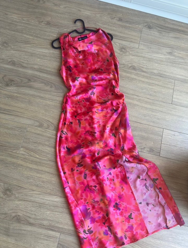 Drape zara elbise 1 kere kullanıldı - Görsel 2