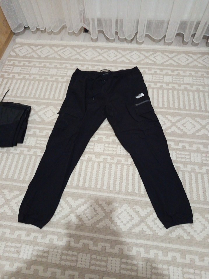 Erkek Siyah Rahat Outdoor Eşofman Altı - Görsel 2