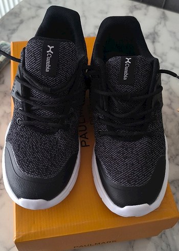 XCumbia Siyah Bağcıklı erkek Spor Ayakkabı - Görsel 3